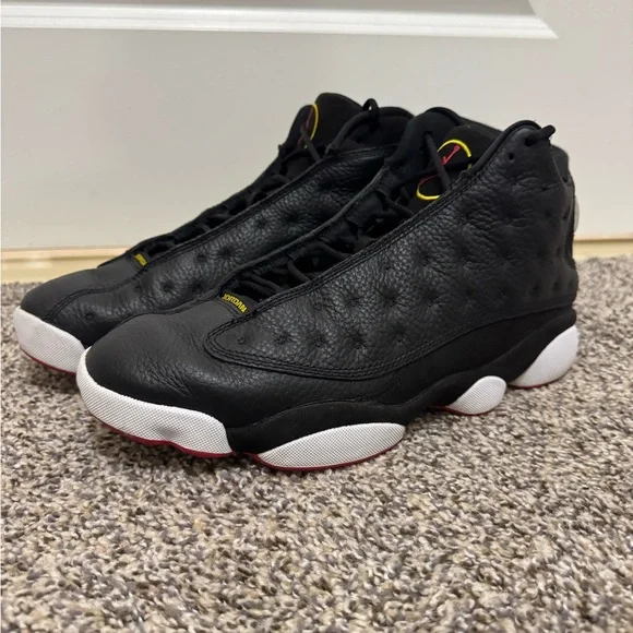 Air Jordan 13 Retro Sneakers - Black and White